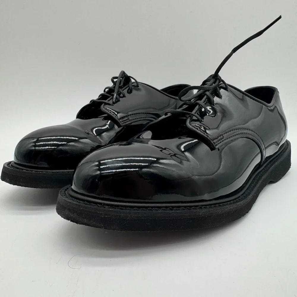 Thorogood 831-6027 Classic Poromeric Oxford Dress Shoes Black Men's Size 11.5 M